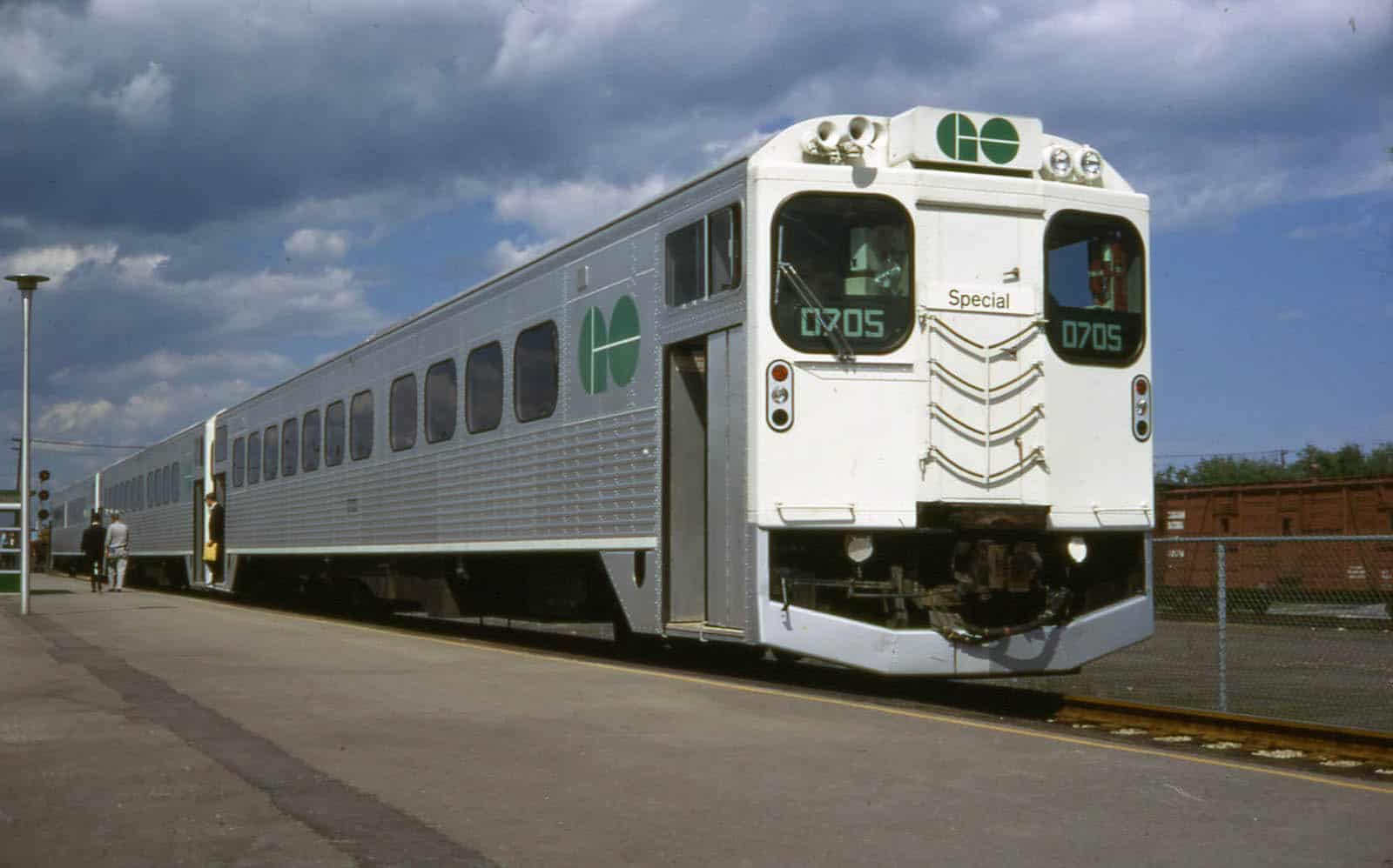 Go Train in Oakville